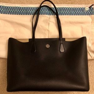Tory Burch “Perry” tote, black